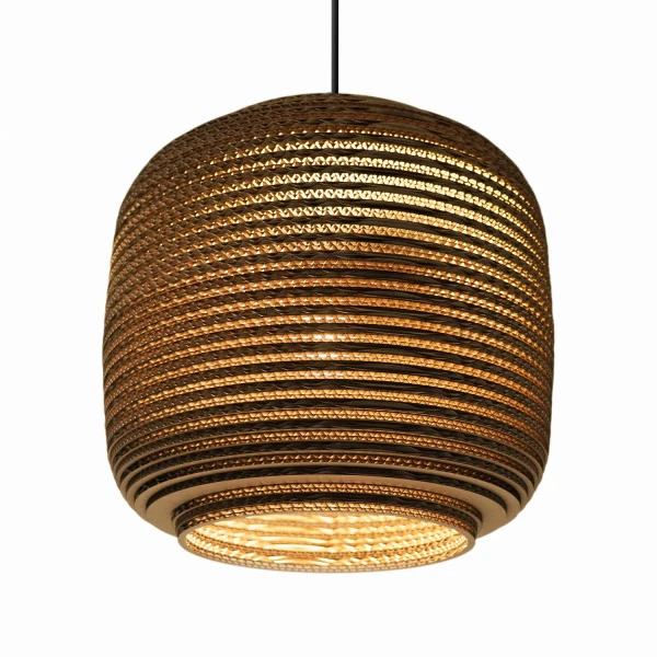 Lampa wisząca designerska Scraplights Ausi14 Natural - Graypants