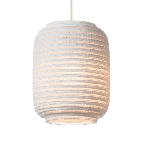 Lampa wisząca designerska Scraplights Ausi8 White - Graypants