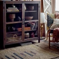 Fotel boho Grant Lounge teak plecionka bananowca - Bloomingville