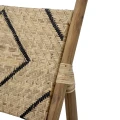 Fotel boho Lennox Lounge teak rattan - Bloomingville