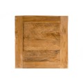 Wooden table Natural 50x50 reclaimed teak - Bazar Bizar