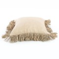 Decorative pillow Bonita 60x60 jute raffia - Bazar Bizar