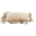 Decorative pillow Bonita 30x50 jute raffia - Bazar Bizar