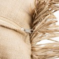 Decorative pillow Bonita 30x50 jute raffia - Bazar Bizar