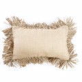 Decorative pillow Bonita 30x50 jute raffia - Bazar Bizar