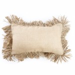 Decorative pillow Bonita 30x50 jute raffia - Bazar Bizar