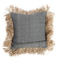 Decorative pillow Cotton Bonita 40x40 cotton raffia - Bazar Bizar