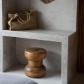 Wooden coffee table Wayra suar - Bazar Bizar