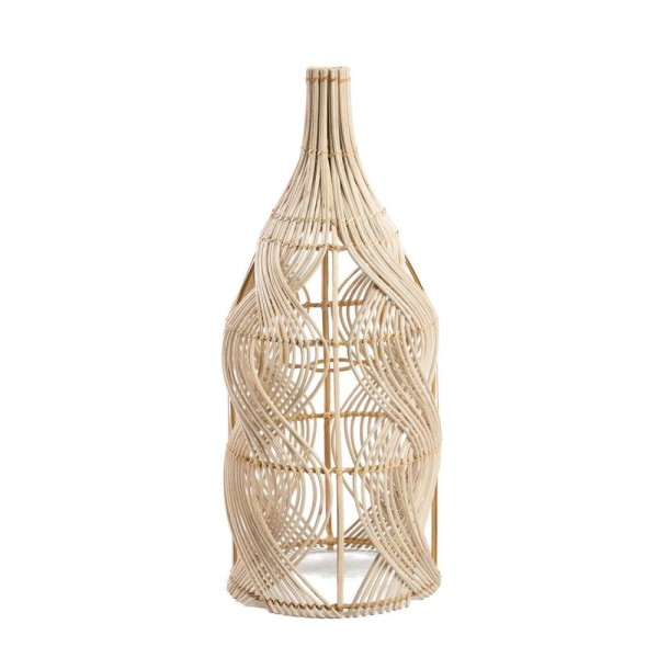Rattan lampshade Garaffa M - Bazar Bizar