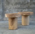 Wooden coffee table Quichua suar - Bazar Bizar