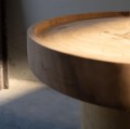 Wooden coffee table Quichua suar - Bazar Bizar