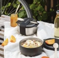 Lunchbox To Go 0,75L stalowy, czarny - Eva Solo