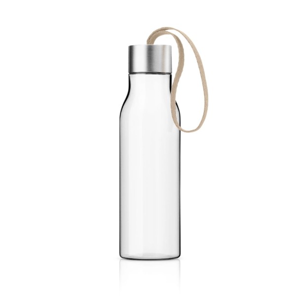 BPA free water bottle 0.5L Bottle Soft beige - Eva Solo