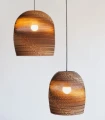 Designerska lampa wisząca Scraplights Bell10 Natural - Graypants