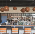 Ball pendant lamp Scraplights Moon14 Natural - Graypants