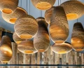 Ball pendant lamp Scraplights Moon14 Natural - Graypants