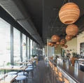 Ball pendant lamp Scraplights Moon18 Natural - Graypants
