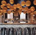 Ball pendant lamp Scraplights Moon18 Natural - Graypants