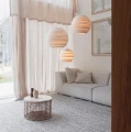 Ball pendant lamp Scraplights Moon10 White - Graypants
