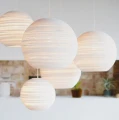 Lampa kula wisząca Scraplights Moon24 White - Graypants