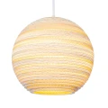 Lampa kula wisząca Scraplights Moon10 Blonde - Graypants