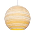 Lampa kula wisząca Scraplights Moon18 Blonde - Graypants