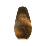 Designer pendant lamp Scraplights Drop18 Natural - Graypants