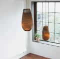 Lampa designerska wisząca Scraplights Drop26 Natural - Graypants