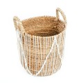 Kosz z trawy morskiej Straight Macrame L - Bazar Bizar