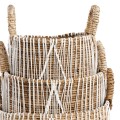 Kosz z trawy morskiej Straight Macrame S - Bazar Bizar