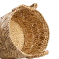Woven basket Zigzag L banana leaves - Bazar Bizar