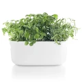 Doniczka na zioła z system samonawadniania Herb Organiser biała - Eva Solo