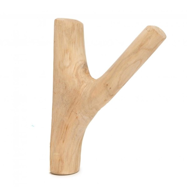 Rustic teak hanger - Bazar Bizar