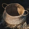 Kosz ozdobny Raffia Deluxe L - Bazar Bizar
