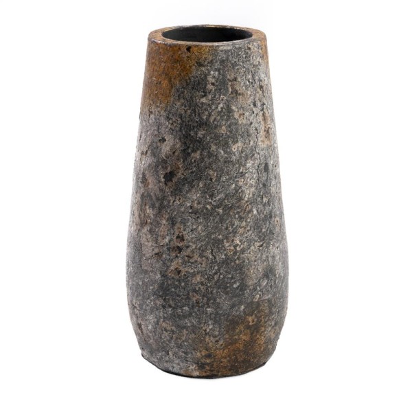 Terracotta vase Spooky Grey L - Bazar Bizar