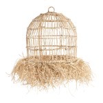 Abażur boho Casita S trawa mendog - Bazar Bizar