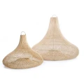 Abażur rattanowy Shala XL 120 cm - Bazar Bizar