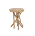 Stolik drewniany Gili 75 suar teak - Bazar Bizar