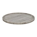 Taca marmurowa okrągła Marmar szara - Pomax