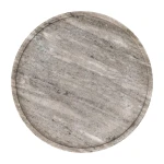 Round marble tray Marmar grey - Pomax
