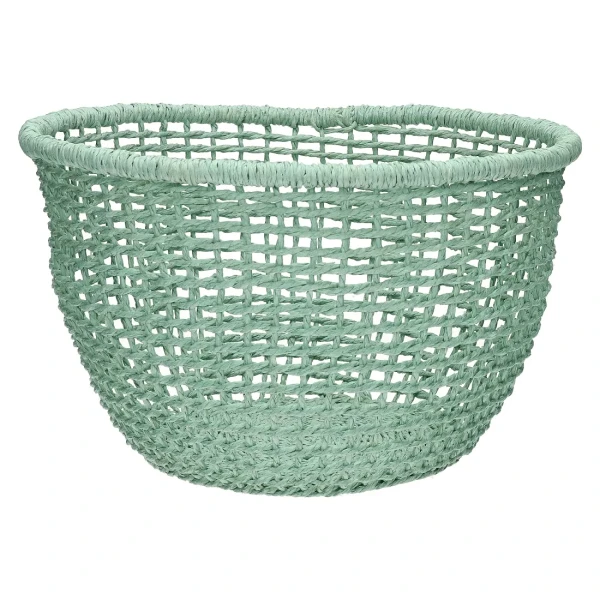Paper wicker basket Osteria 30 mint - Pomax