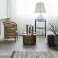 Round coffee table Rota 35 Antique brass - House Doctor