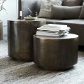 Round coffee table Rota 50 Antique brass - House Doctor