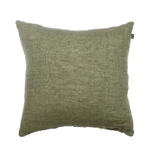 Linen cusioncover 50x50 Hannelin Herbary green - Himla