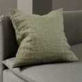 Linen cusioncover 50x50 Hannelin Herbary green - Himla