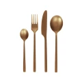 Sztućce ze stali nierdzewnej 18/10 Osawa Copper, kolor miedziany, 16 elementów - Pomax