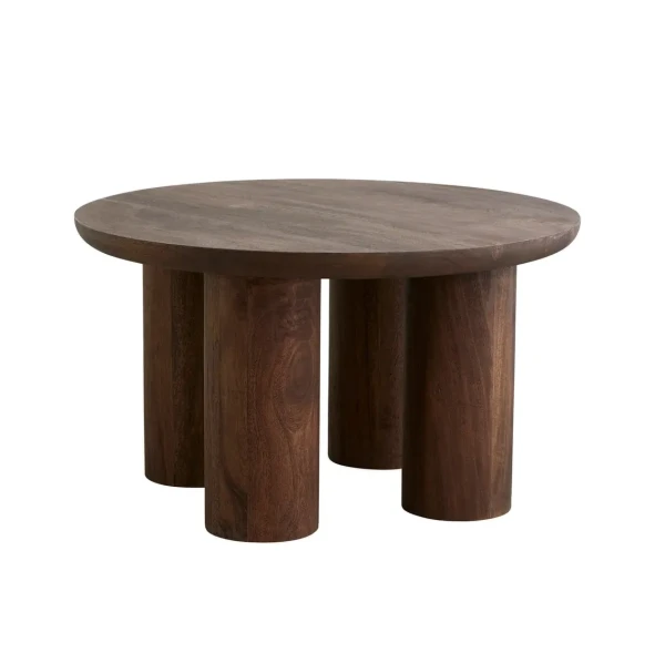 Round coffee table Helin mango wood - Nordal