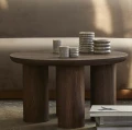 Round coffee table Helin mango wood - Nordal