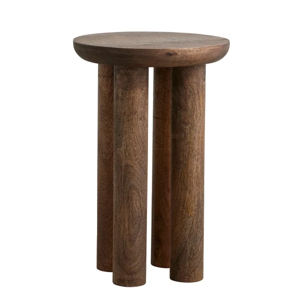 Wooden round table Helin mango - Nordal