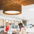 Designer pendant lamp Scraplights Drum24 Natural - Graypants